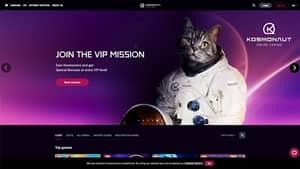 kosmonautcasino website